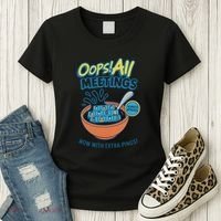 Oops! All Meetings Women's T-Shirt thumb 3