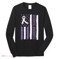 Overdose Awareness Month Flag Purple For Men And Women Long Sleeve Shirt thumb 0