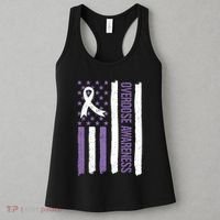Overdose Awareness Month Flag Purple For Men And Women Women's Tank Top thumb 3