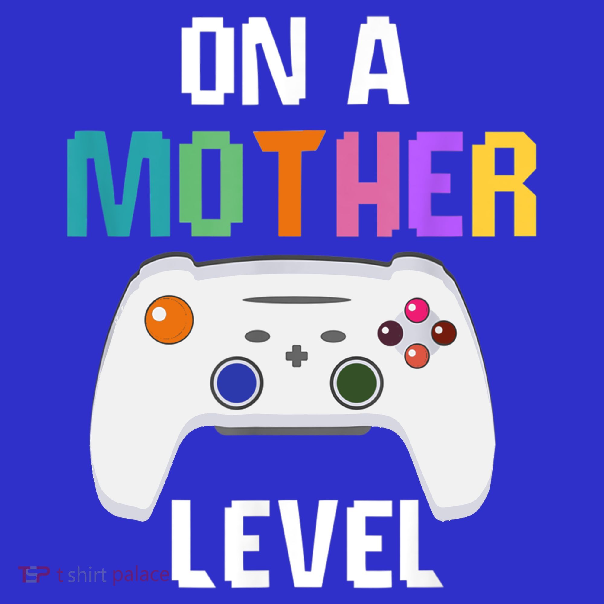 On A Mother Level Up Mothers Day Gamer Mom Retro Controller Gift Sweatshirt