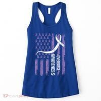 Overdose Awareness Month Flag Purple Women's Tank Top thumb 0