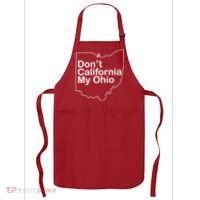 OAMF Don't California My Ohio Apron thumb 0