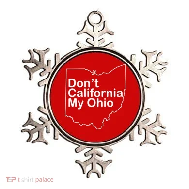 OAMF Don't California My Ohio Ornament