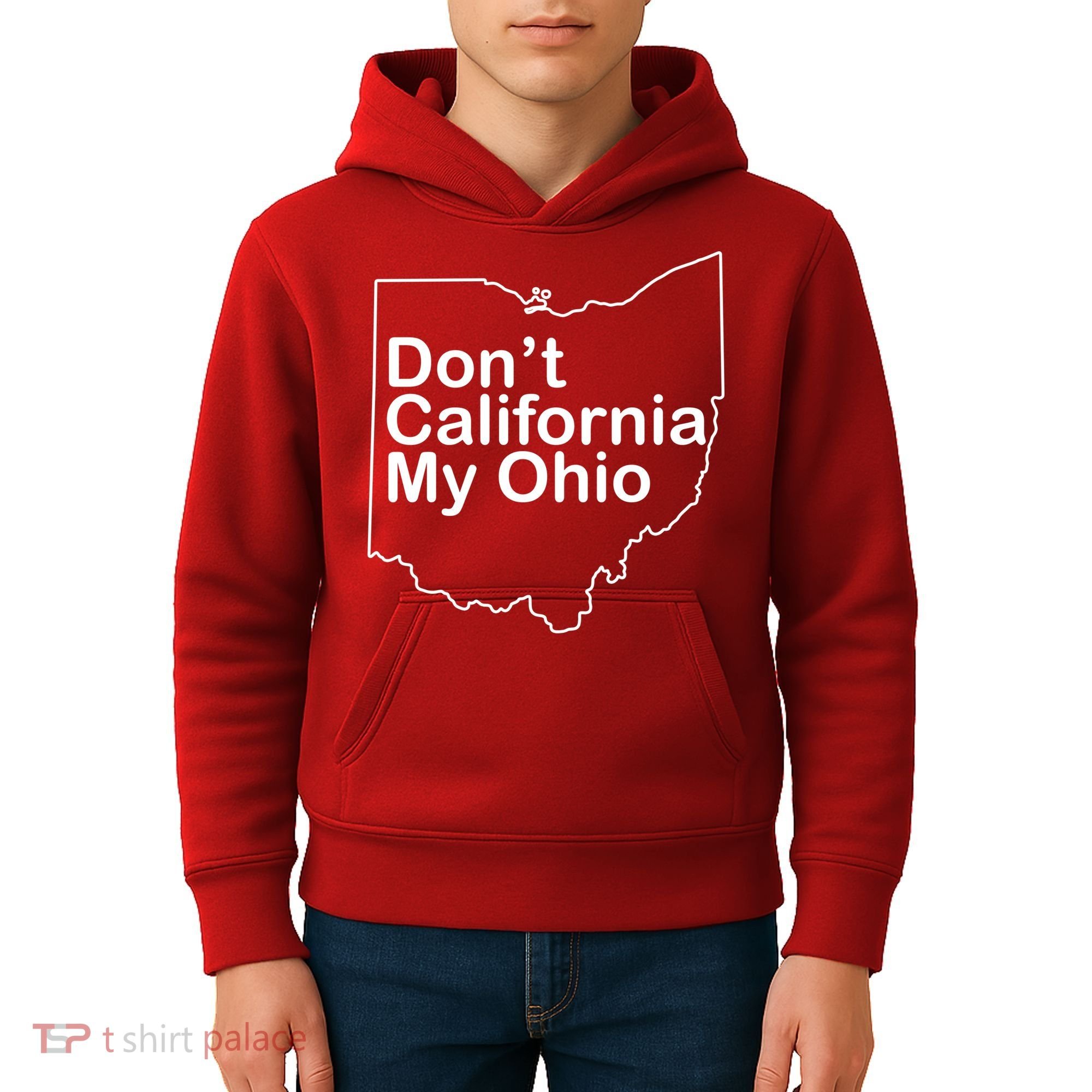 OAMF Don't California My Ohio Kids Hoodie