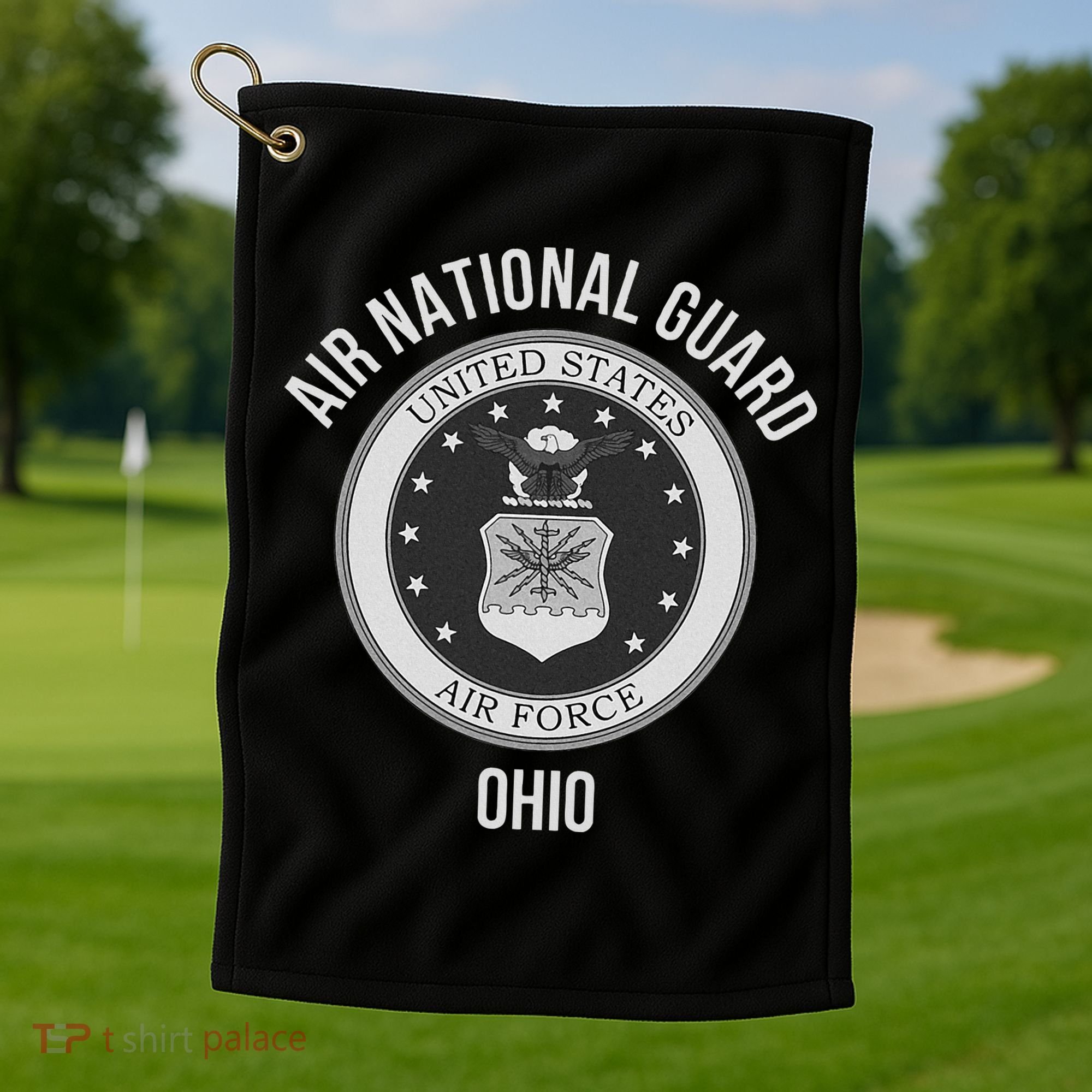 Ohio Air National Guard Golf Towel