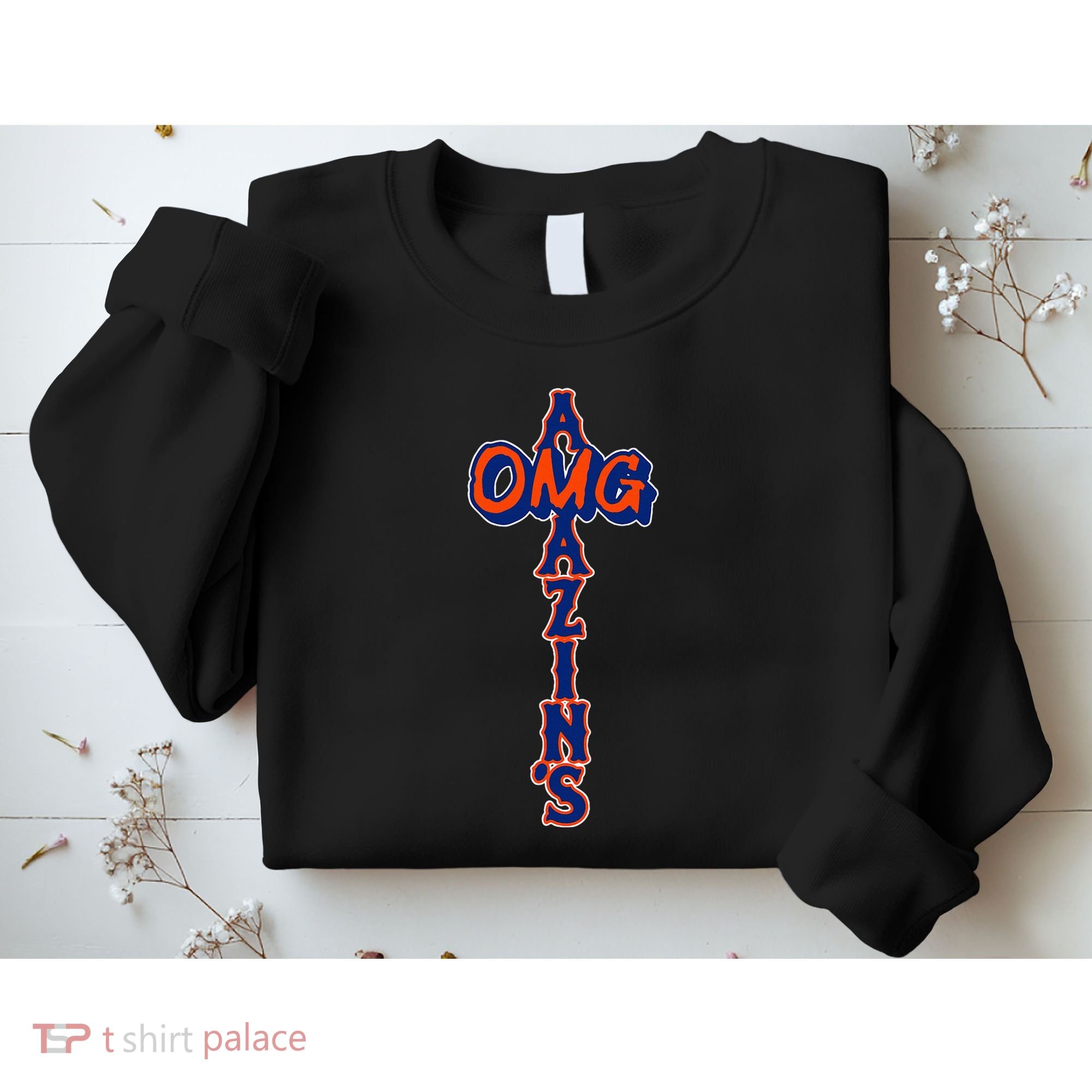 Omg AmazinS New York Baseball Sweatshirt