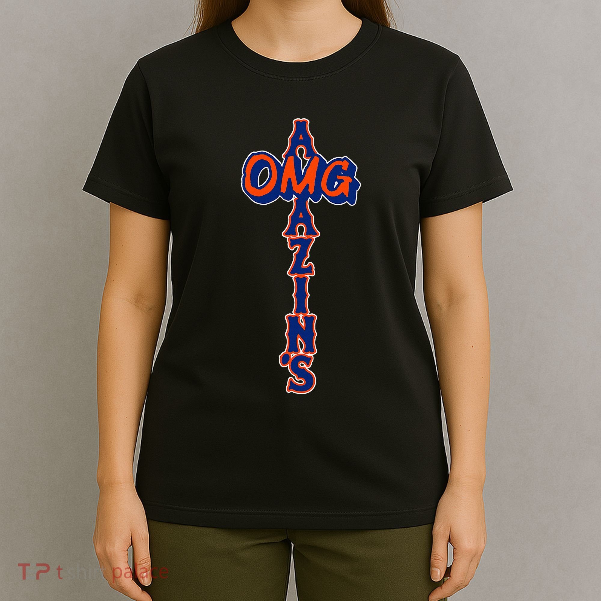 Omg AmazinS New York Baseball T-Shirt