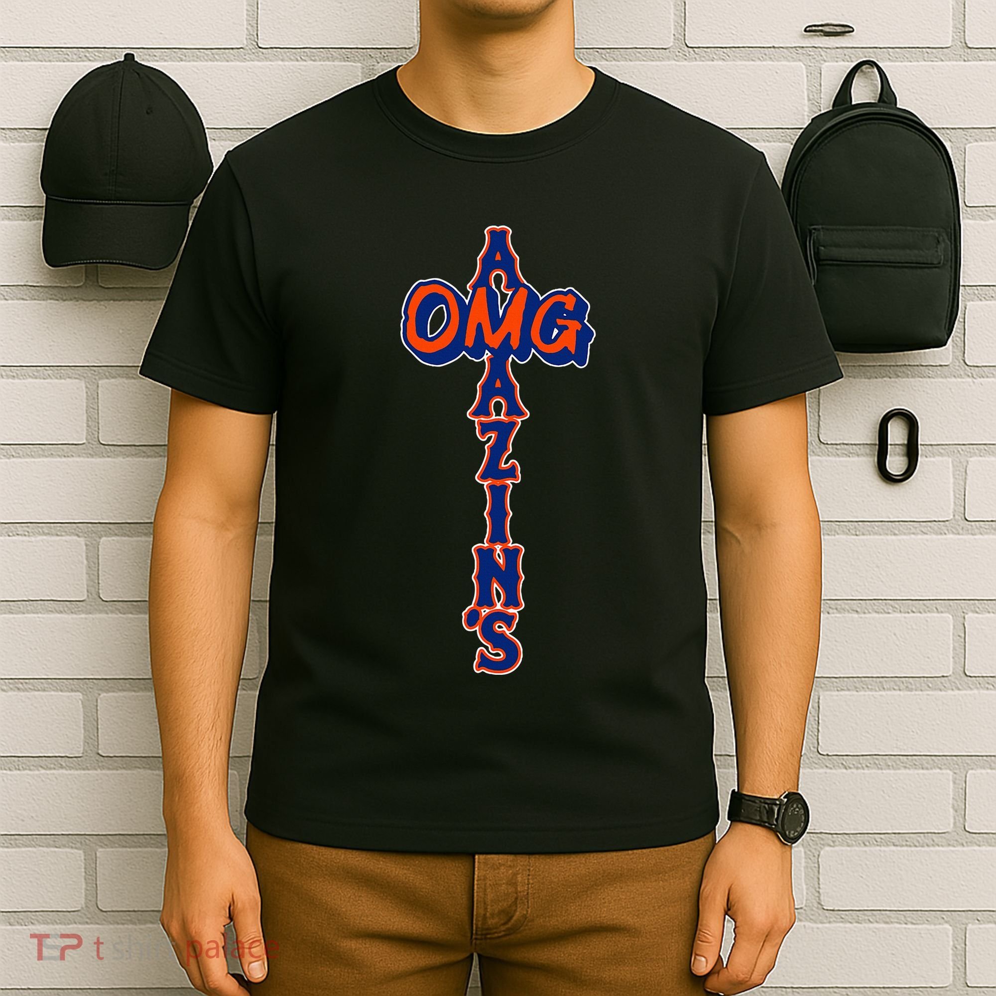 Omg AmazinS New York Baseball T-Shirt