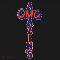 Omg AmazinS New York Baseball T-Shirt thumb 7