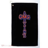 Omg AmazinS New York Baseball Golf Towel thumb 0