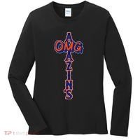 Omg AmazinS New York Baseball Women's Long Sleeve Shirt thumb 0