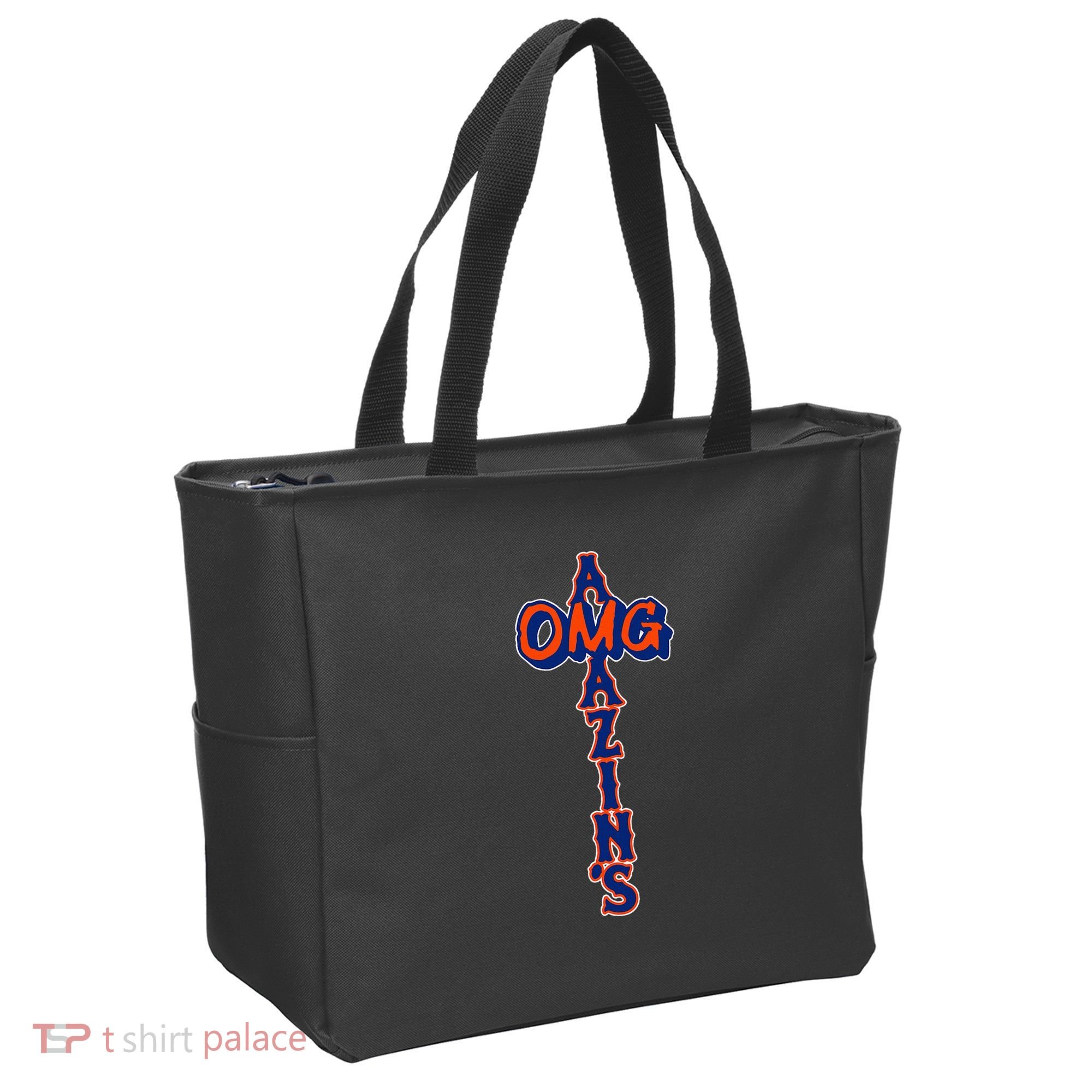 Omg AmazinS New York Baseball Tote Bag
