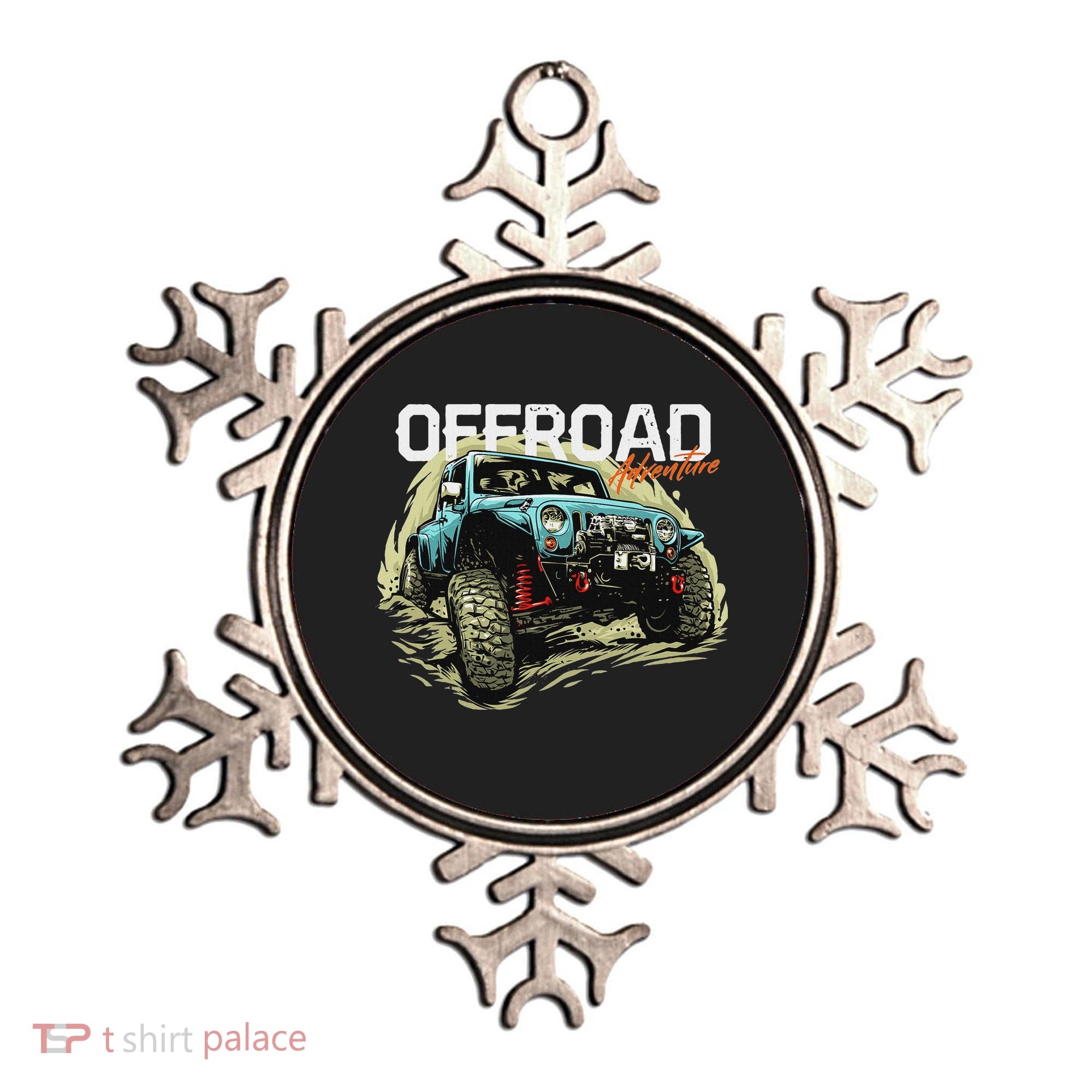 Offroad Adventure Off Roading Offroad 4x4 Suv Ornament