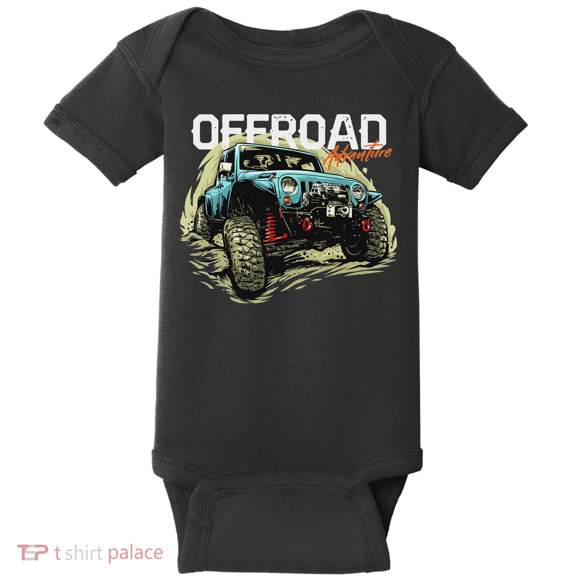Offroad Adventure Off Roading Offroad 4x4 Suv Baby Bodysuit