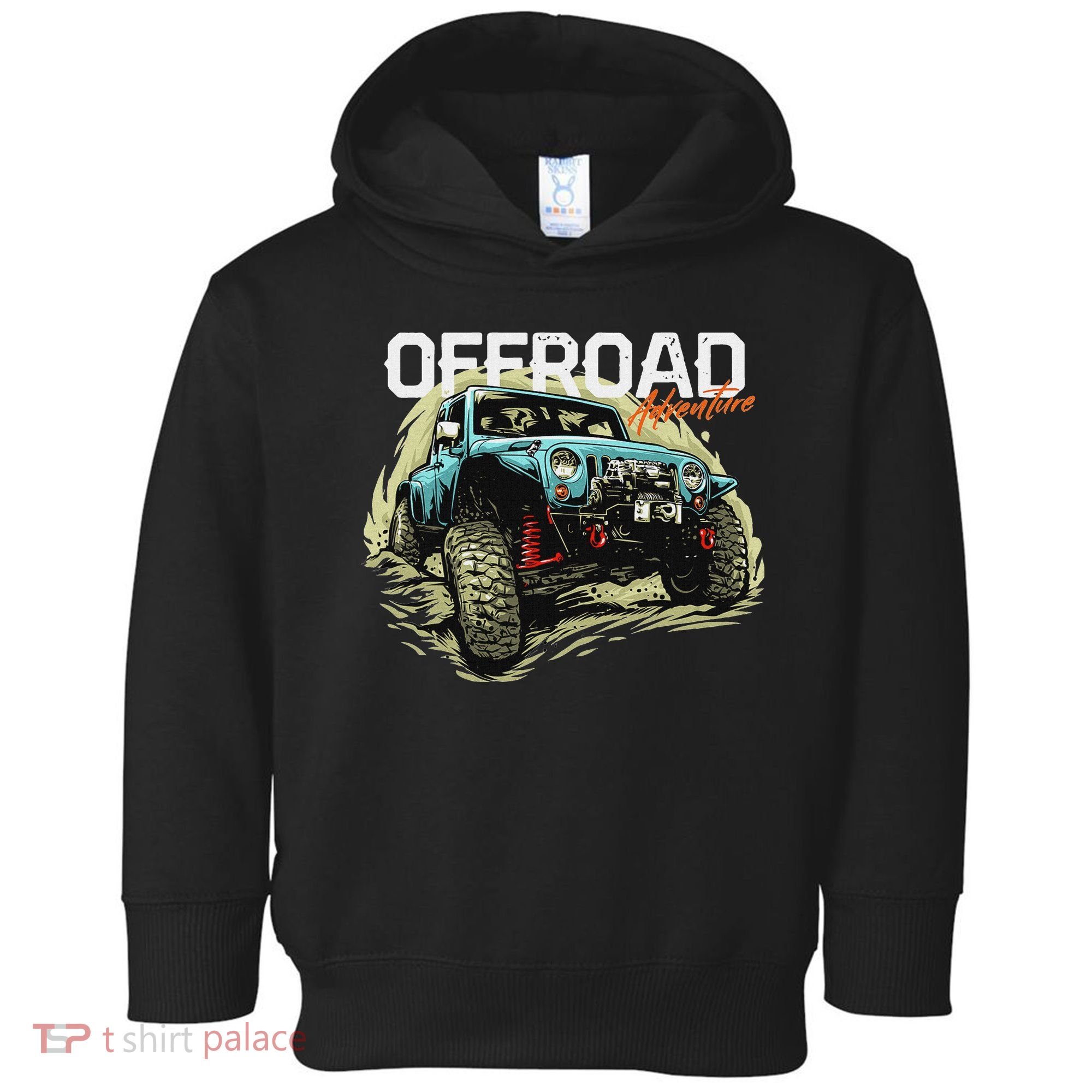 Offroad Adventure Off Roading Offroad 4x4 Suv Toddler Hoodie