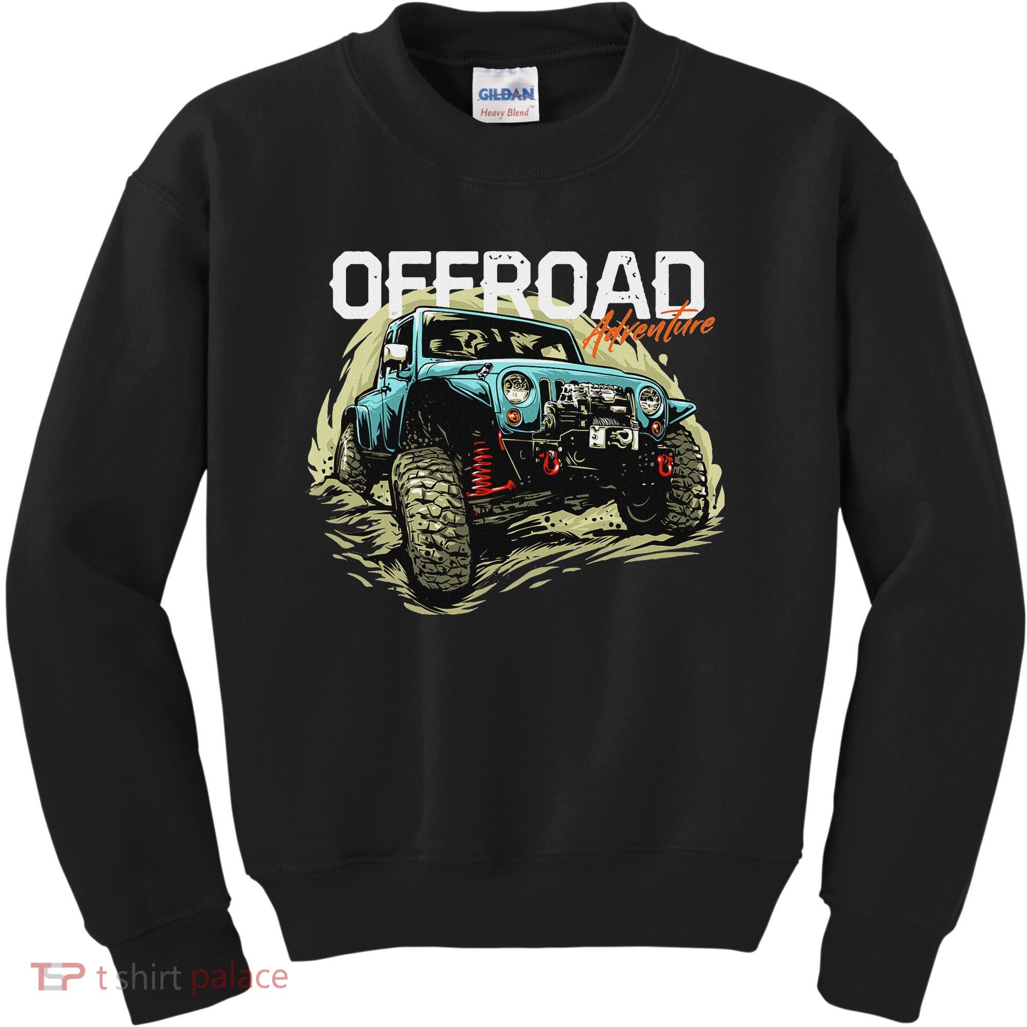 Offroad Adventure Off Roading Offroad 4x4 Suv Kids Sweatshirt