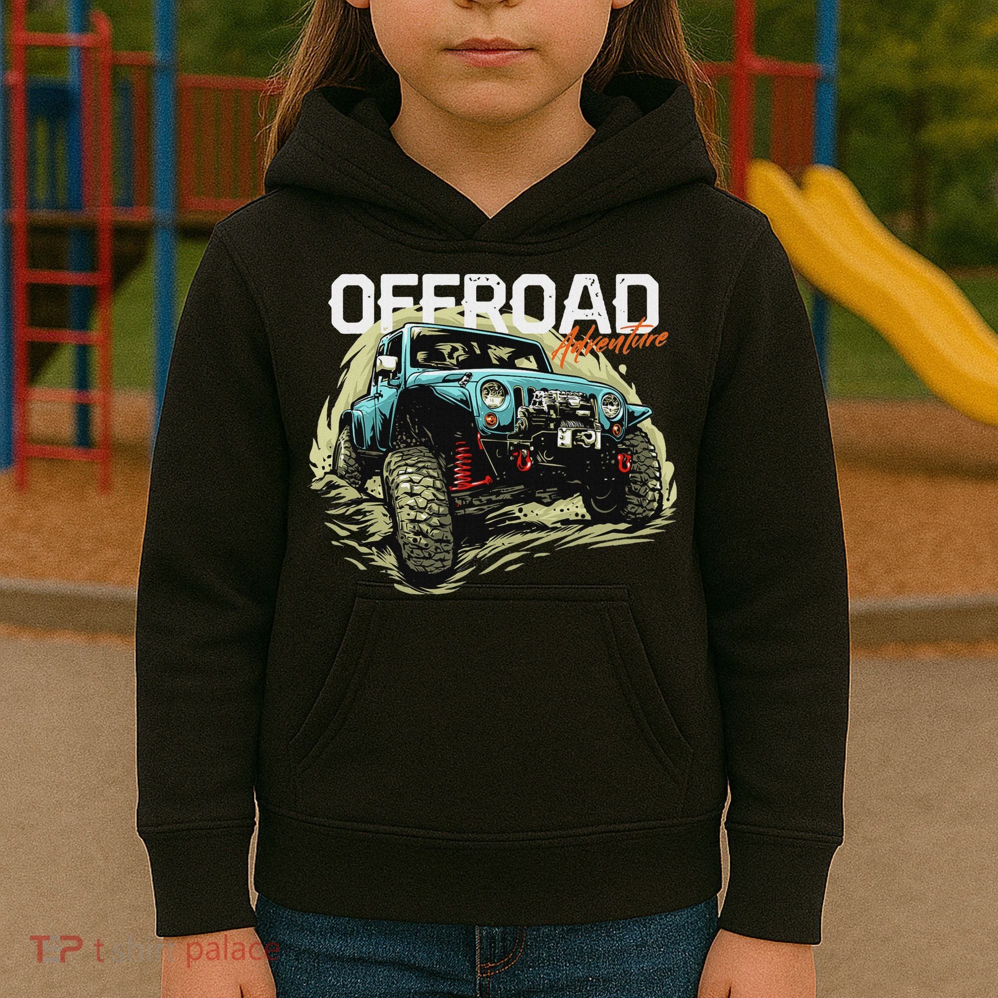 Offroad Adventure Off Roading Offroad 4x4 Suv Kids Hoodie
