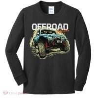Offroad Adventure Off Roading Offroad 4x4 Suv Kids Long Sleeve Shirt thumb 0