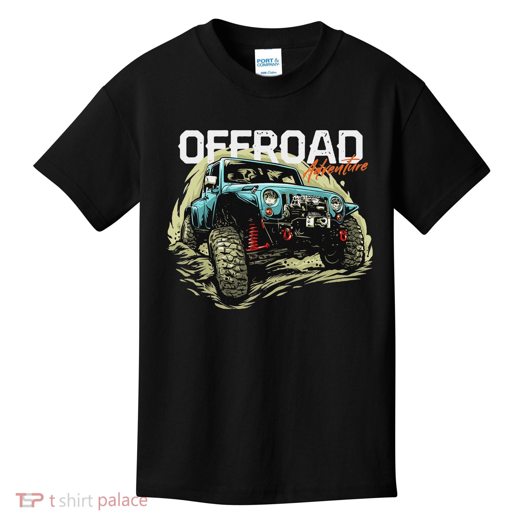 Offroad Adventure Off Roading Offroad 4x4 Suv Kids T-Shirt