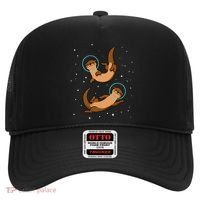 Otter Astronaut Otter Gift Women Space Sea Otter Hat thumb 0
