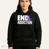 Overdose Awareness Overdose Awareness End Addiction Hoodie thumb 5