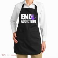 Overdose Awareness Overdose Awareness End Addiction Apron thumb 2
