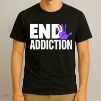 Overdose Awareness Overdose Awareness End Addiction T-Shirt thumb 3
