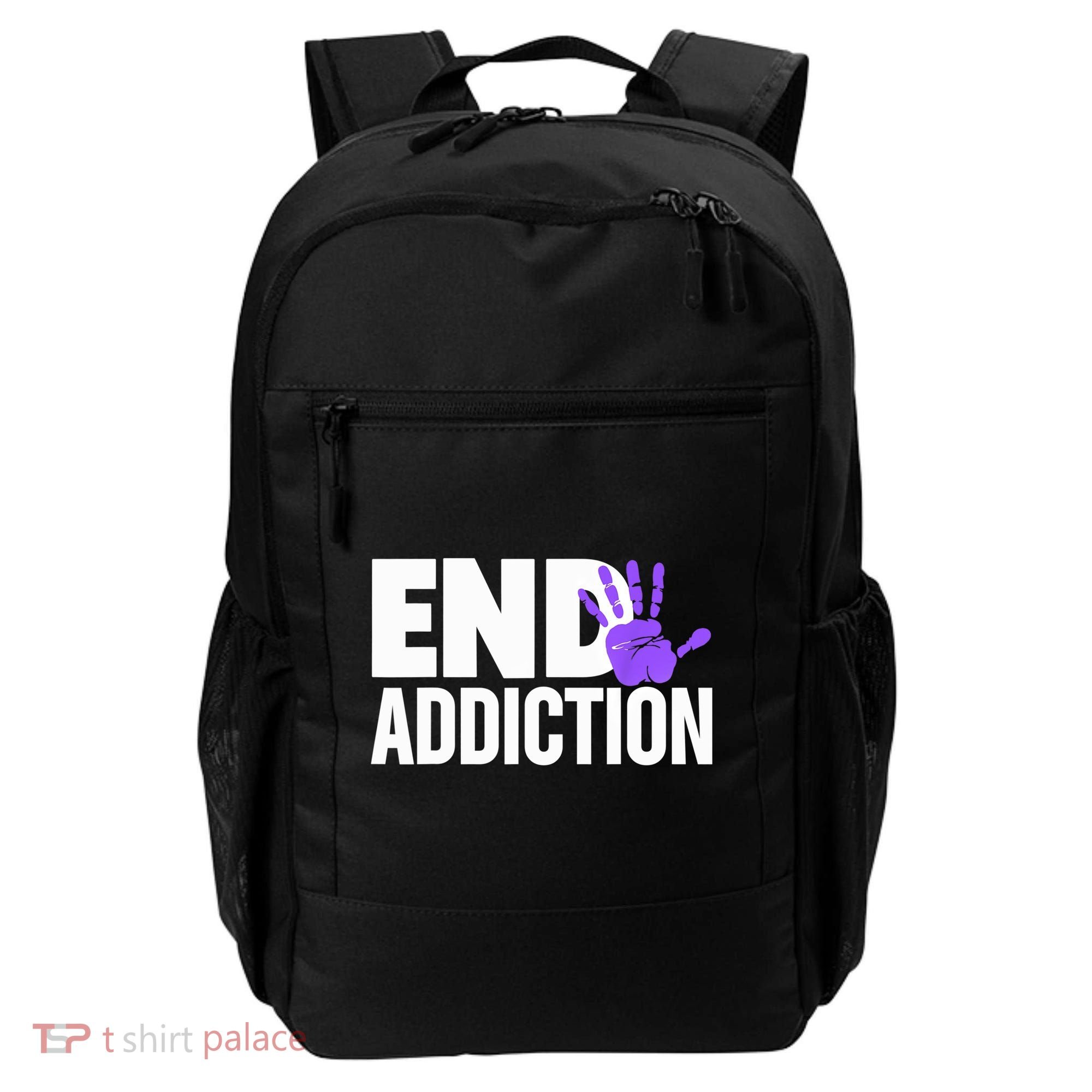 Overdose Awareness Overdose Awareness End Addiction Backpack