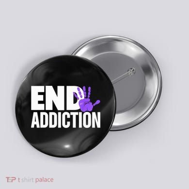 Overdose Awareness Overdose Awareness End Addiction Button