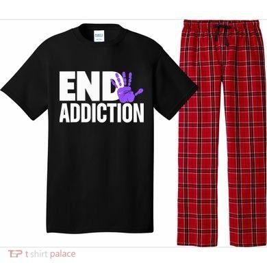 Overdose Awareness Overdose Awareness End Addiction Pajama Set