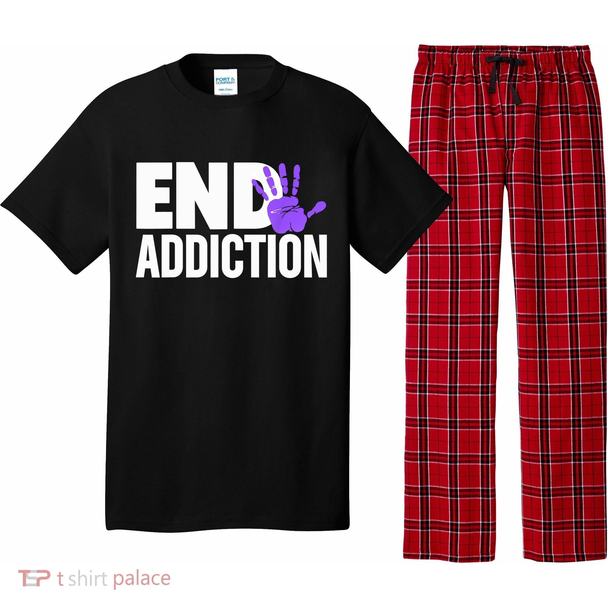 Overdose Awareness Overdose Awareness End Addiction Pajama Set