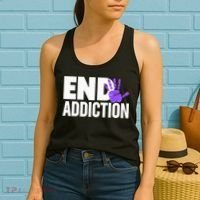 Overdose Awareness Overdose Awareness End Addiction Women's Tank Top thumb 2