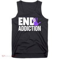 Overdose Awareness Overdose Awareness End Addiction Tank Top thumb 0