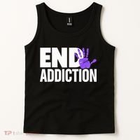 Overdose Awareness Overdose Awareness End Addiction Tank Top thumb 2