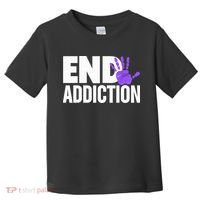 Overdose Awareness Overdose Awareness End Addiction Toddler T-Shirt thumb 0