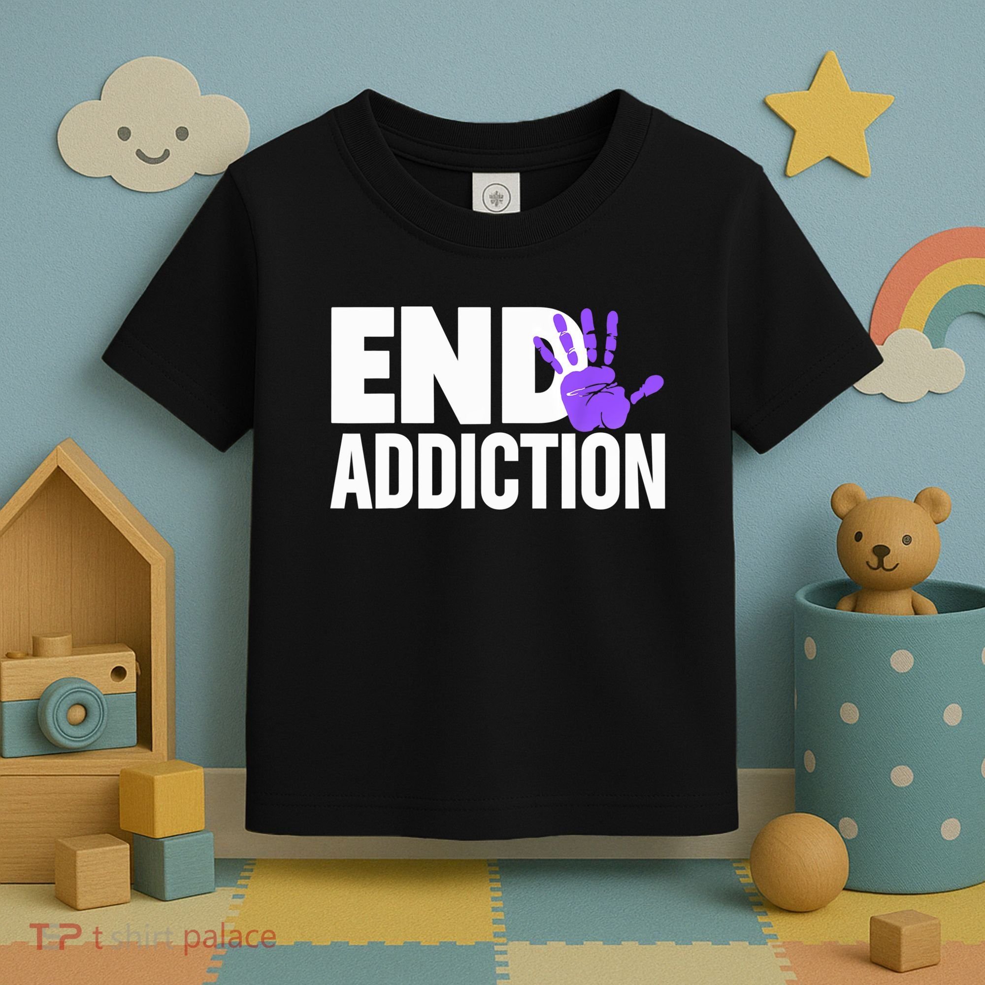 Overdose Awareness Overdose Awareness End Addiction Toddler T-Shirt