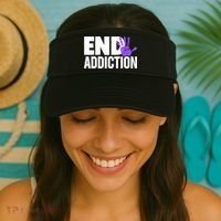 Overdose Awareness Overdose Awareness End Addiction Visor thumb 2