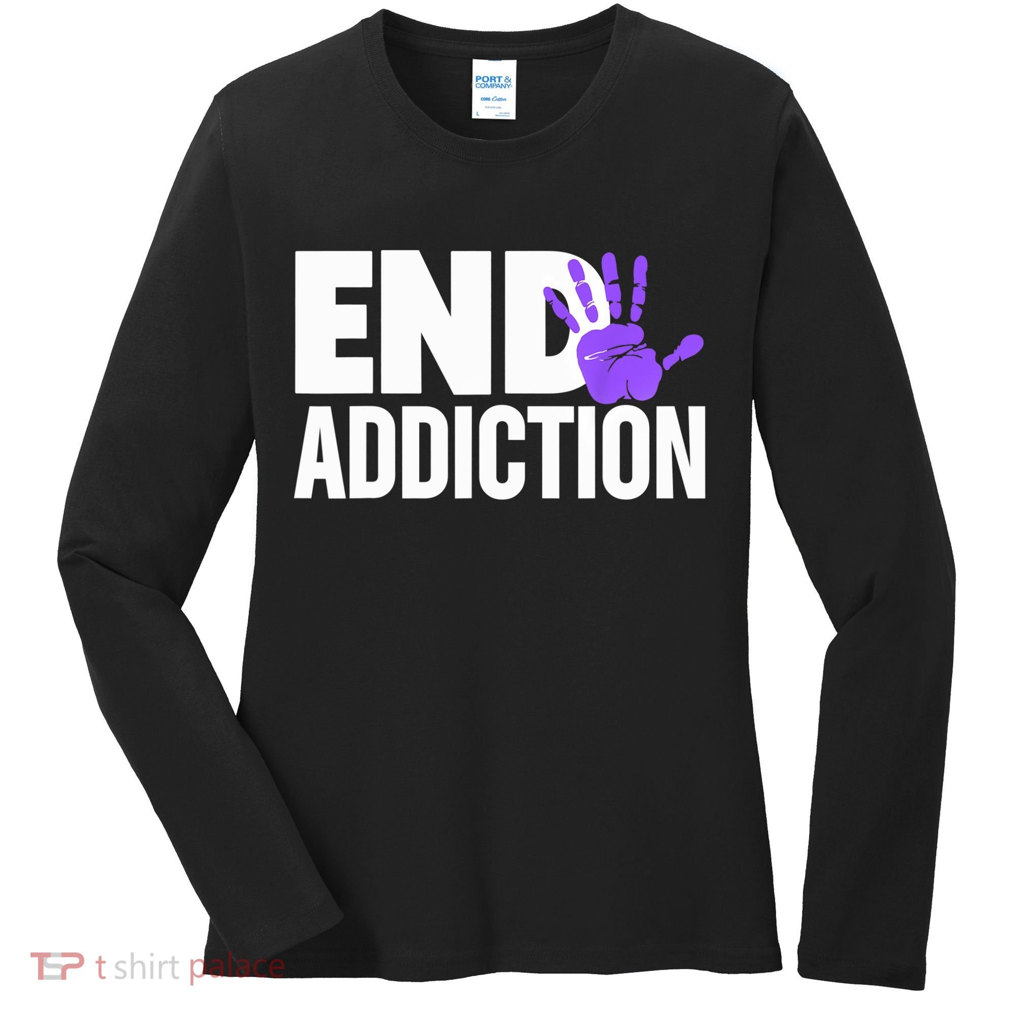 Overdose Awareness Overdose Awareness End Addiction Women's Long Sleeve Shirt