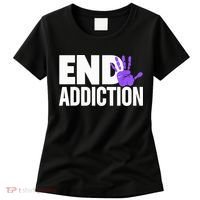 Overdose Awareness Overdose Awareness End Addiction Women's T-Shirt thumb 0
