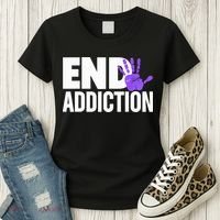 Overdose Awareness Overdose Awareness End Addiction Women's T-Shirt thumb 3