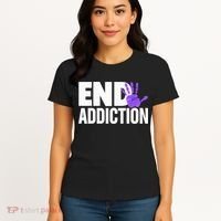 Overdose Awareness Overdose Awareness End Addiction Women's T-Shirt thumb 4