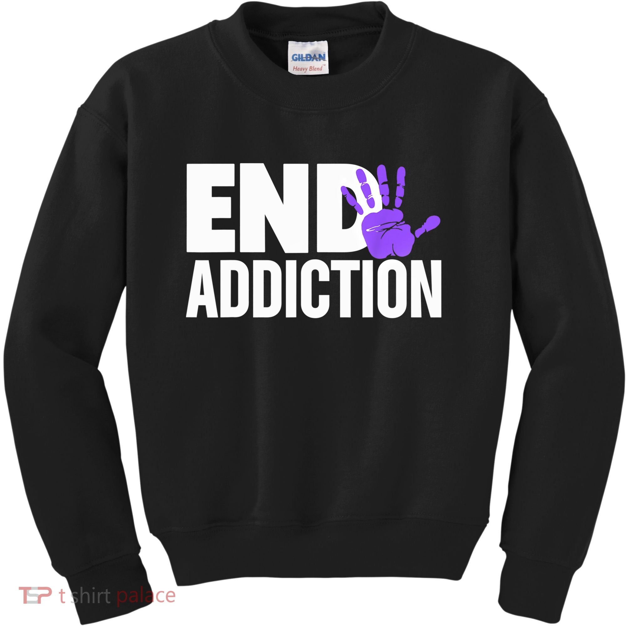 Overdose Awareness Overdose Awareness End Addiction Kids Sweatshirt