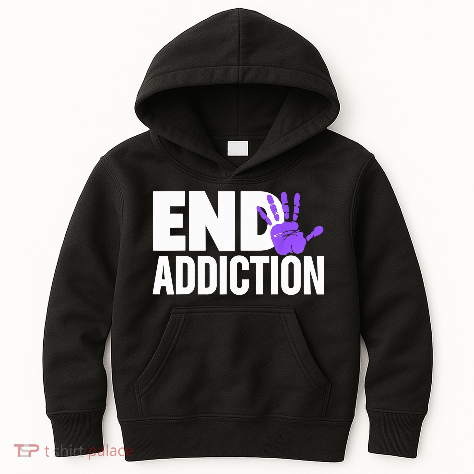 Overdose Awareness Overdose Awareness End Addiction Kids Hoodie