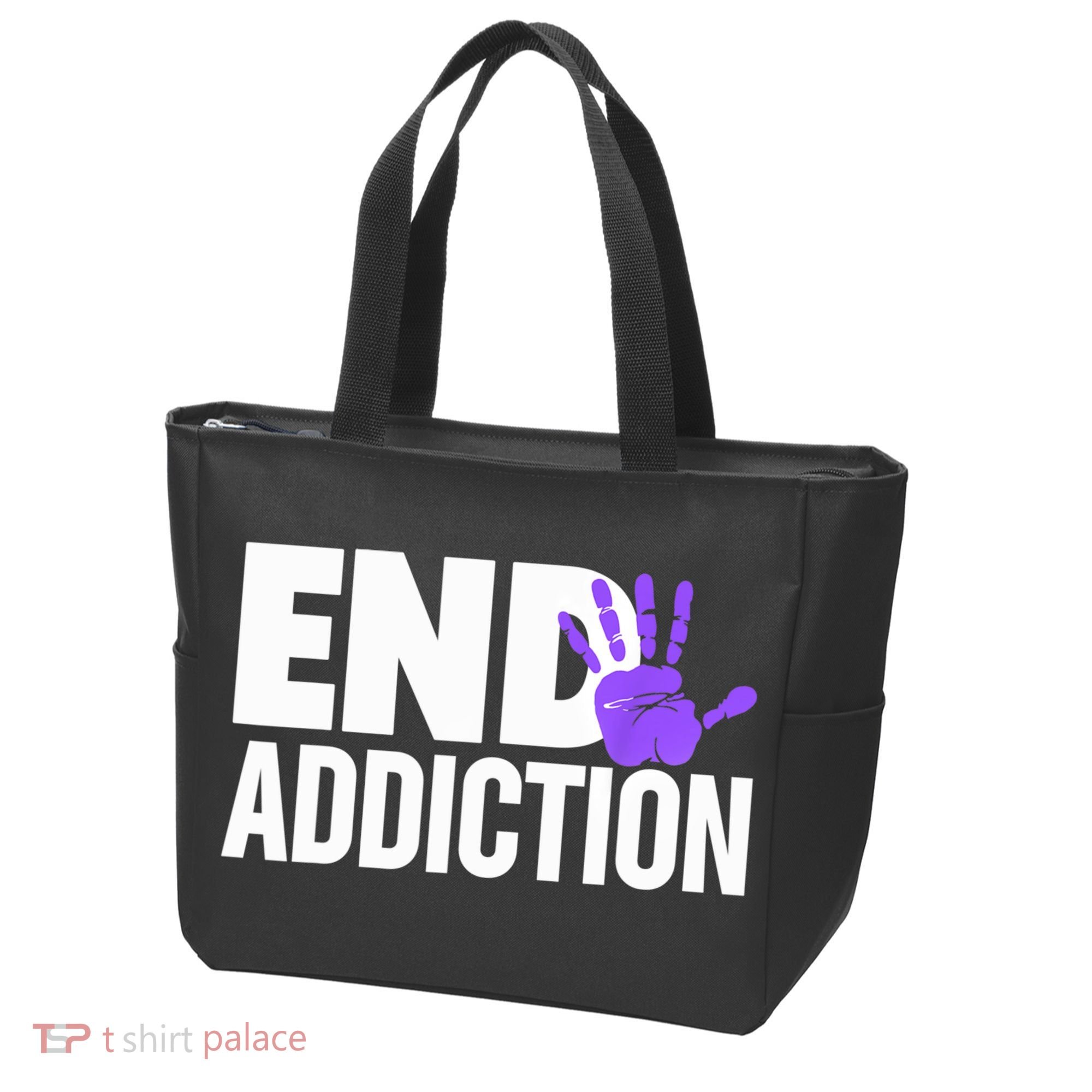 Overdose Awareness Overdose Awareness End Addiction Tote Bag