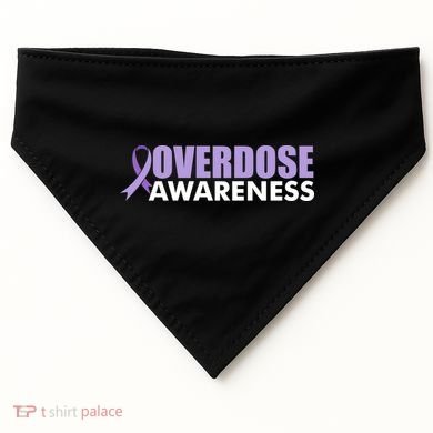 Overdose Awareness USA-Made Doggie Bandana