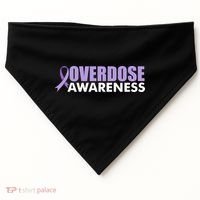 Overdose Awareness USA-Made Doggie Bandana thumb 0