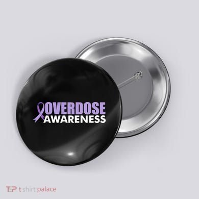 Overdose Awareness Button