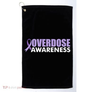 Overdose Awareness Golf Towel