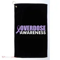 Overdose Awareness Golf Towel thumb 0