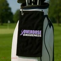 Overdose Awareness Golf Towel thumb 2